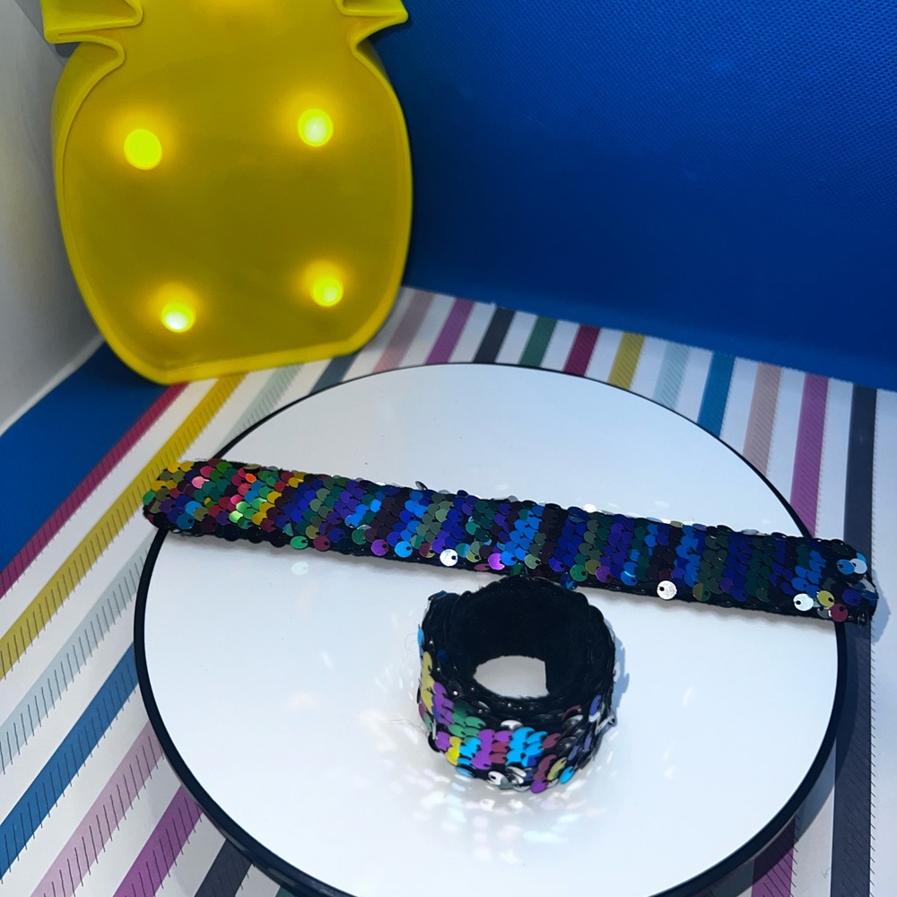 NWOT - Sparkly Slap Bracelets!!!